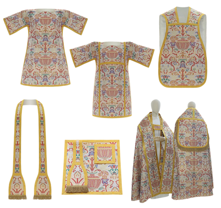 Set liturgischer Gewänder „Krönungsteppich“