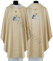 Chasuble gothique "Noël" 664-G54