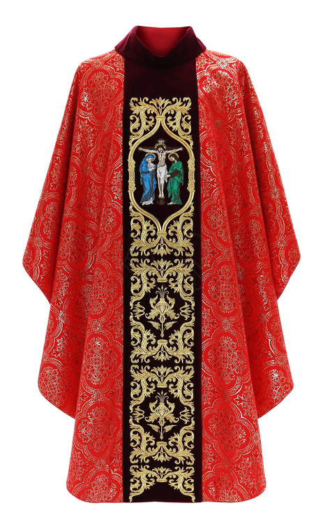 Casula gotica "Crocifissione" 588-AC14g
