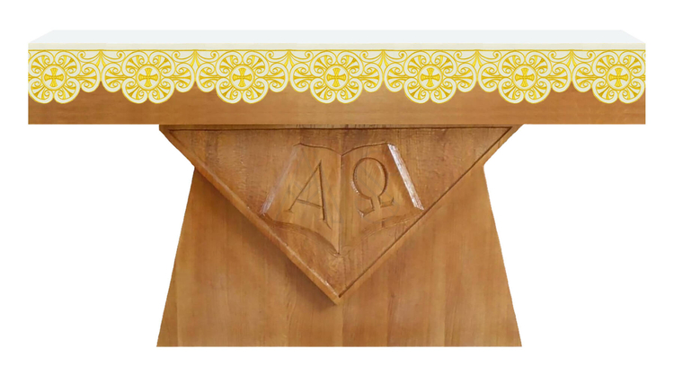 Tovaglia d'altare ricamata OBR-45