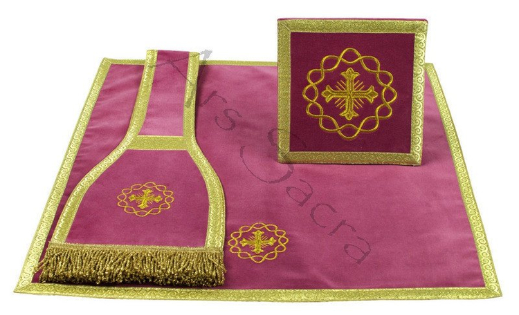 Bolsa, manípulo, velo de cáliz VMB-592-ACZA