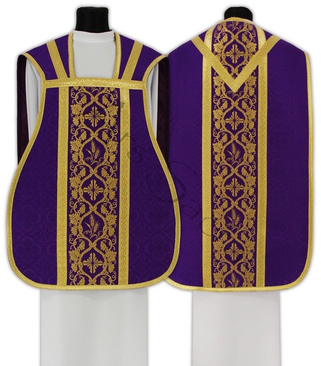 Chasuble romaine R012-R25