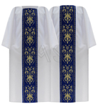 Dalmatique gothique mariale D557-ABN