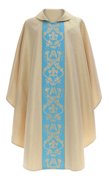 Casulla gótica mariana 081-GN54