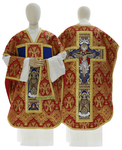 Casulla de seda "Santísima Trinidad" F778-60
