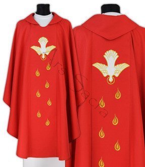Casulla gótica "Espíritu Santo" 676-C