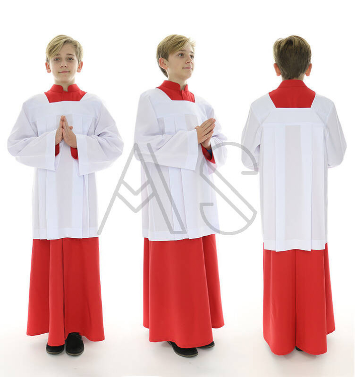 Sotana roja de altar ASC4-C