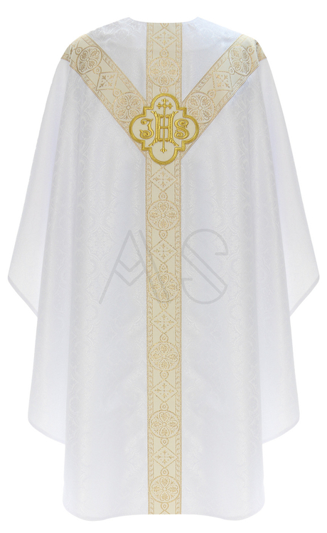Halbgotische Kasel "IHS" GY209-B25