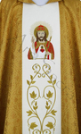 Casula gotica "Gesù Cristo Re" 543-G16