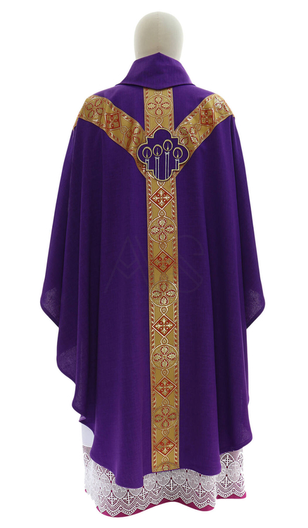Semi Gothic Chasuble "Advent" Y114-F27g-AP