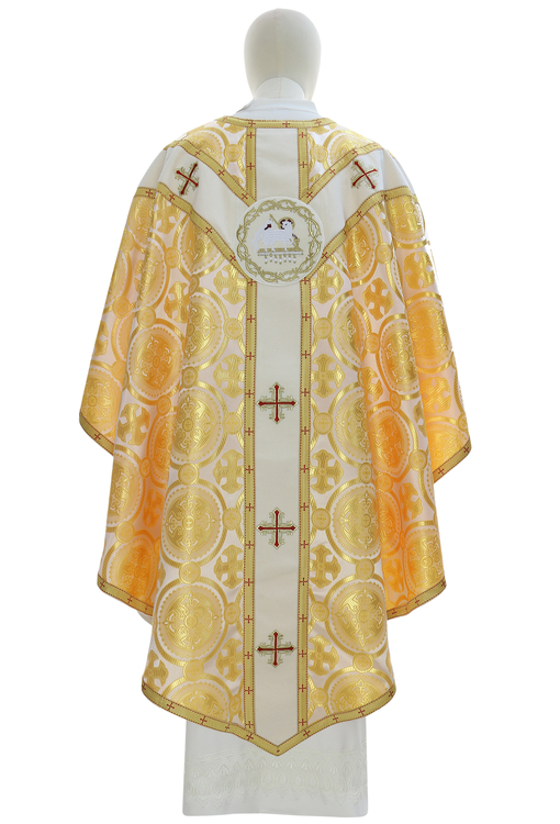Chasuble semi gothique "Agneau" GY821-AK8