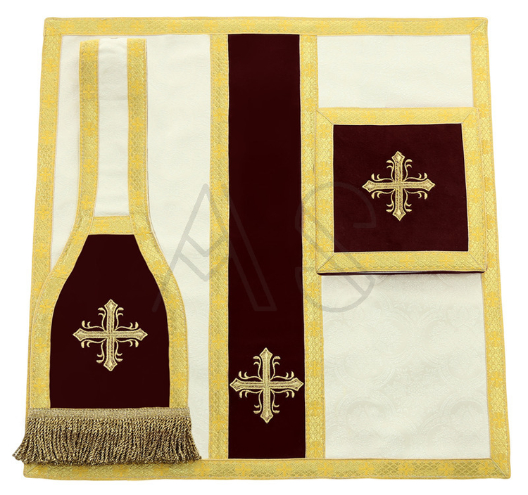 Burse, maniple, chalice veil VMB739-AZ25