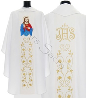 Gothic Chasuble "Heart of Jesus" 732-B