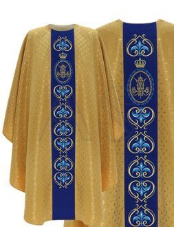 Casulla gótica G765-GN61