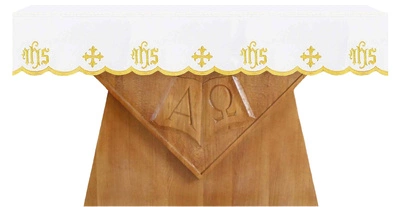 Altar cloth "IHS and cross" OBR-46