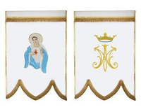 Banner "Heart of Mary" CH733-B