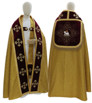Roman cope and Humeral Veil "Lamb" SET-WKT559