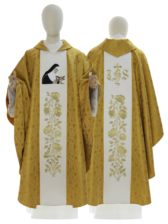 Marian Chasuble "St. Rita" 460-G16