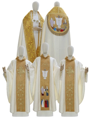 Ensemble de vêtements liturgiques "La Transfiguration" SET-14