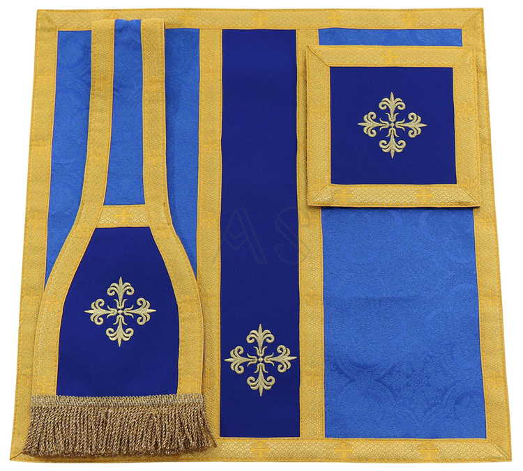 Casulla romana mariana R749-I25