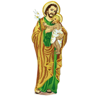 Embroidered Applique "Saint Joseph"