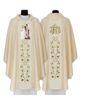 Gothic Chasuble "John the Baptist" 402-K25