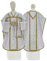 Silk chasuble "St. Philip Neri" F068-B39n