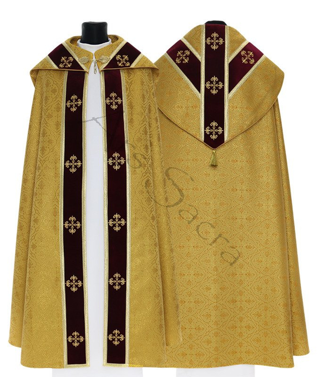 Piviale semigotico KY748-AGC16p