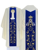 Gothic Chasuble "Our Lady of Fatima" 412-AKN25