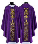 Casulla gótica "Adviento" 649-F25