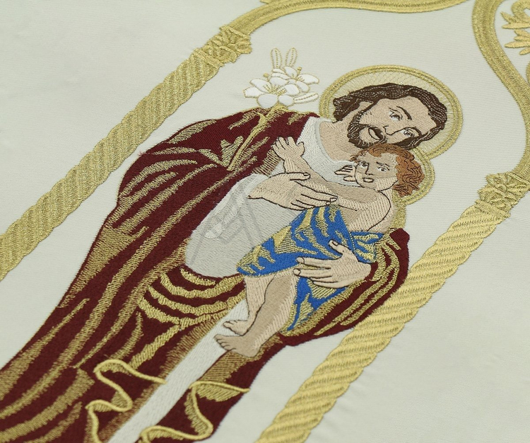 Casulla romana "Saint Joseph" R469-K25