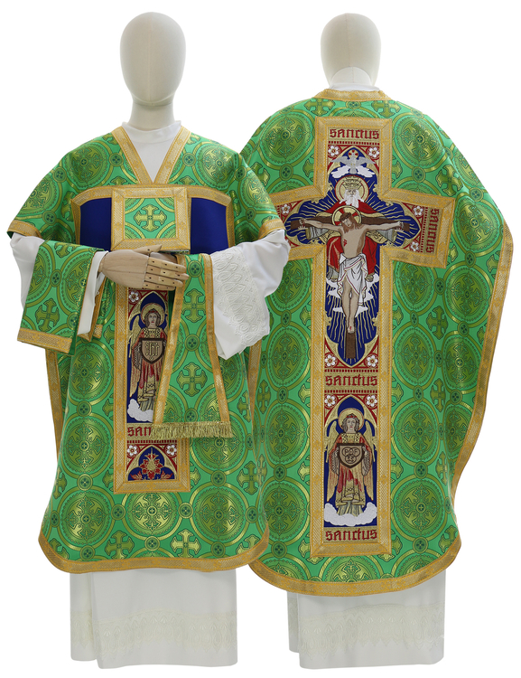 Seiden-Kasel "Heilige Dreifaltigkeit" F778-8