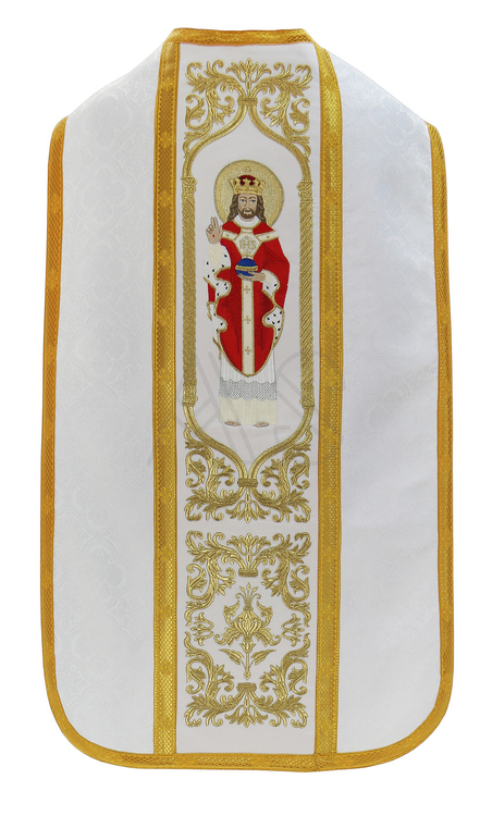 Roman chasuble "Christ the King" R468-K25