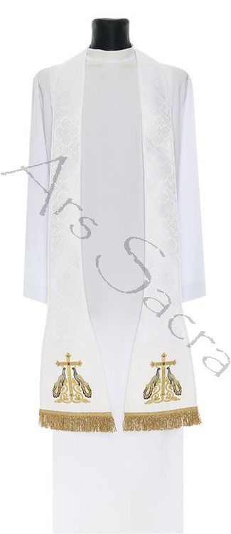 Römische Stola "Pfau Thema" SH758-B25