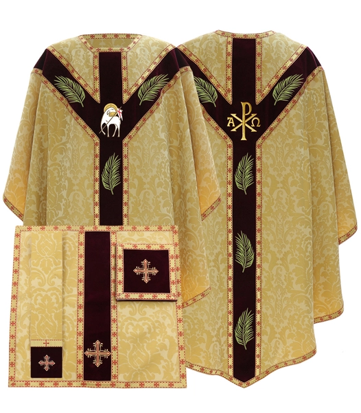 Chasuble, burse, maniple, chalice veil GYGVMB786-26