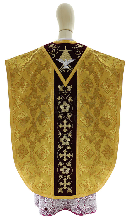 Casula in seta "San Filippo Neri" F831-AGC9