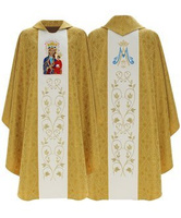 Gothic Chasuble "Black Madonna of Czestochowa" 808-G16