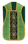 Chasuble romaine "Coeur de Jésus, Marie, Joseph" R822-AZ8
