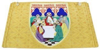 Humeral Veil "The Last Supper" Wh26-G16