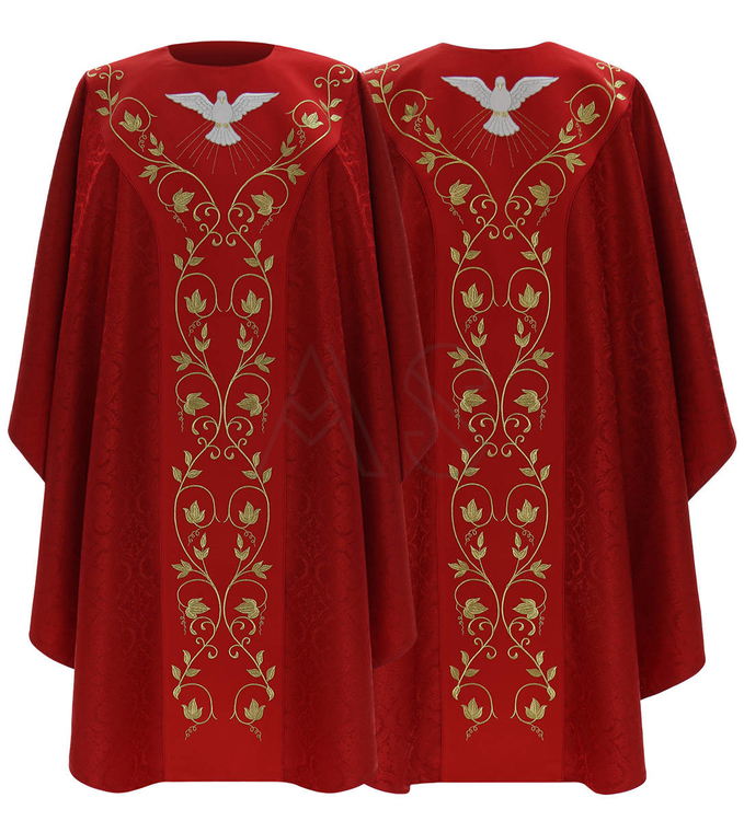 Casula gotica "Spirito Santo" G653-C25