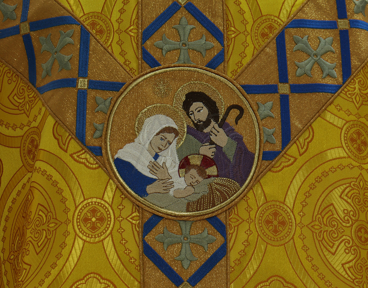 Chasuble semi gothique "Noël" GY475-G8