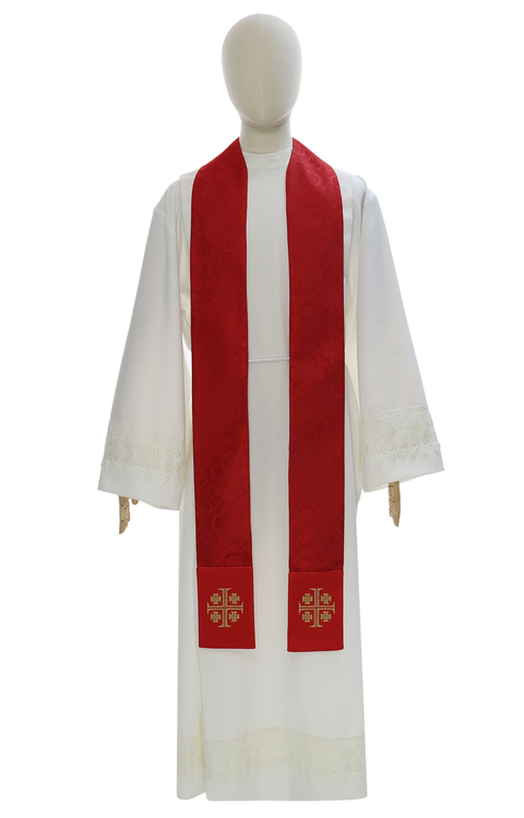 Gothic Chasuble "Jerusalem Crosses" 914-25