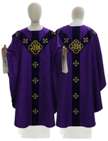 Halbgotische Kasel "IHS" GY906-A25