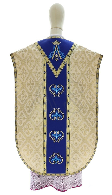 Casulla de seda "San Felipe Neri" F766-KN50