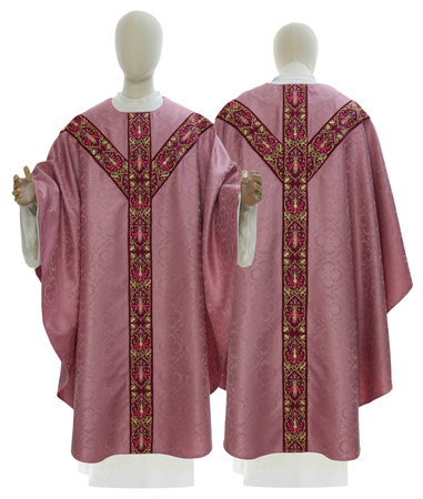 Semi Gothic Chasuble GY637-R25
