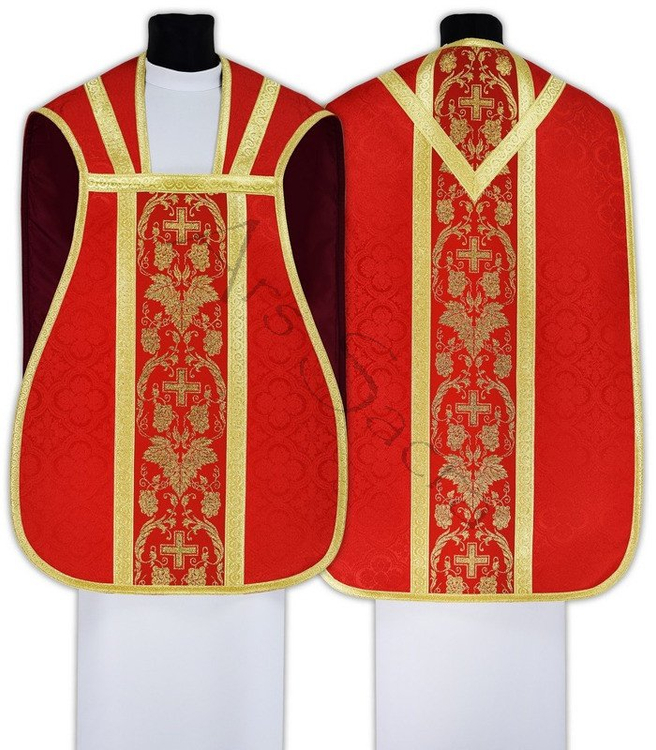Chasuble romaine R001-GC16