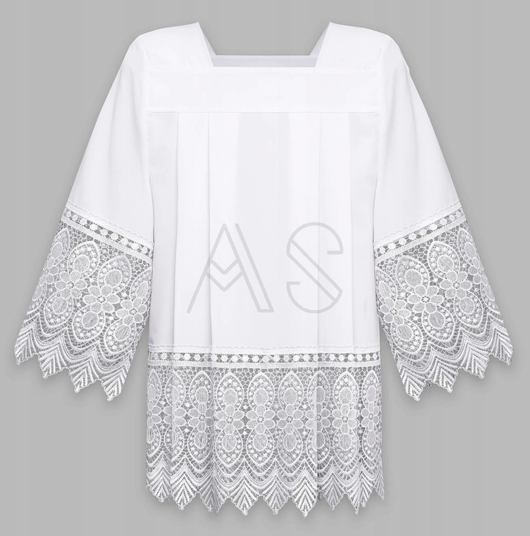 Surplice with lace K21-B