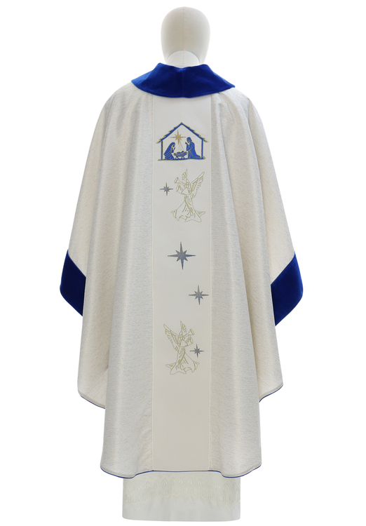 Casulla gótica "Navidad" 810-K91gAN