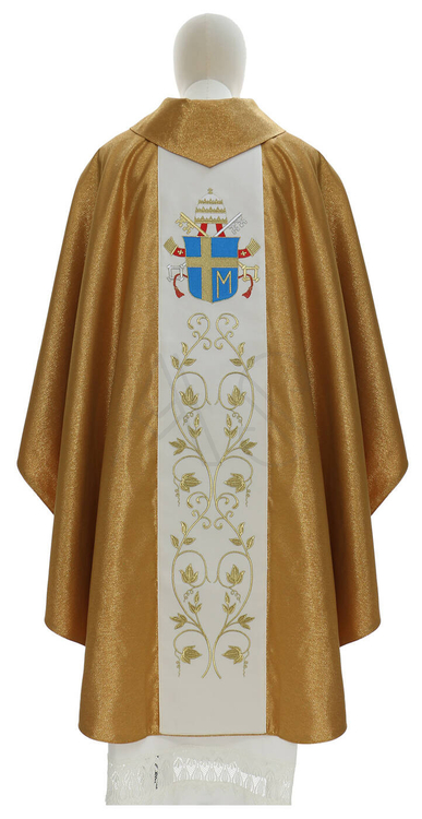 Gothic Chasuble "John Paul II's coat of arms" 569-G63