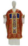 Casula di seta "Santa Trinità" F778-8